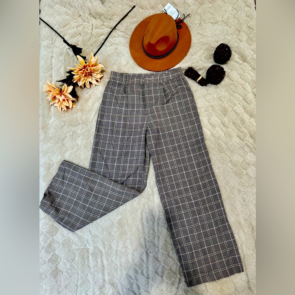 Long camel pants